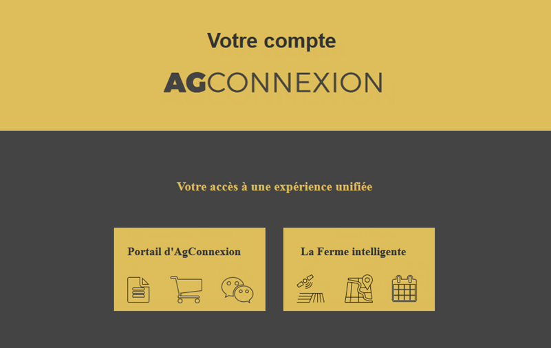 Votre compte AgConnexion