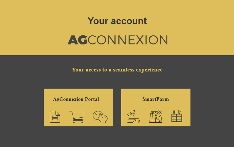 Your account AgConnexion